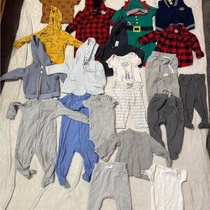 Bundle of boys winter clothes 6-9 months good condition. No stains
